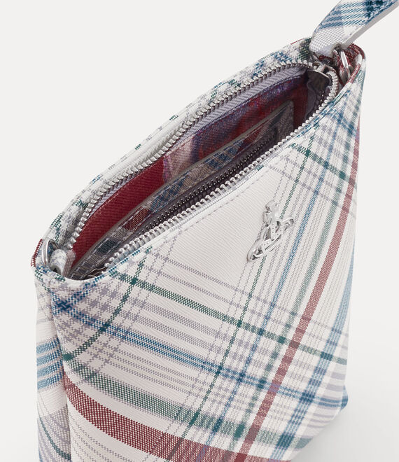 Vivienne Westwood Squire Square Crossbody Bag in madras check